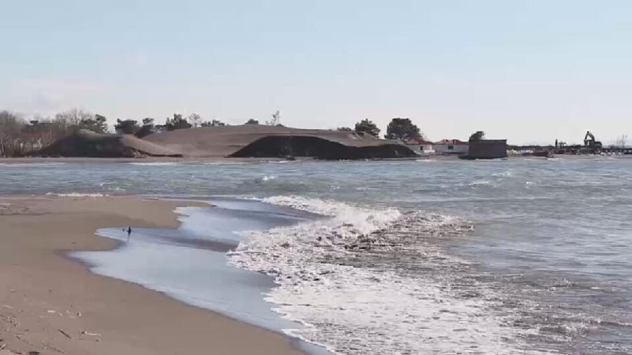 Mbytet një pushues në plazhën e madhe të Ulqinit