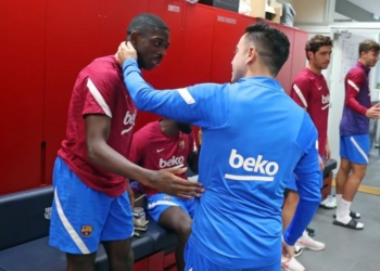 Frikë nga sanksionet, Dembele kthehet në stërvitje te Barcelona