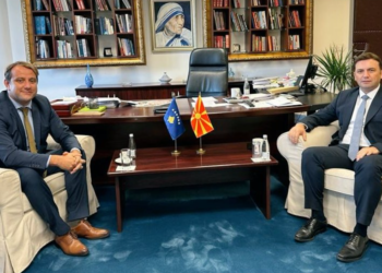 Qehaja dhe Osmani flasin për raportet dhe projektet e përbashkëta Kosovë – Maqedoni Veriore