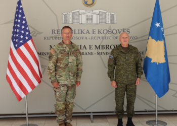 Komandanti i FSK-së takon njeriun e dytë të Ushtrisë amerikane për Evropë dhe Afrikë