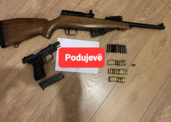 Sekuestrohen pesë armë zjarri nëpër dasma në Prishtinë