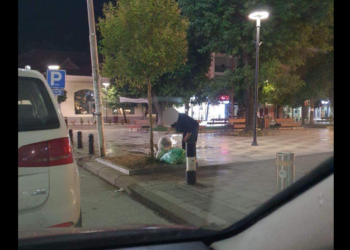 Gjobitet qytetarja me 150 euro në Podujevë për hedhje të mbeturinave në hapësira publike