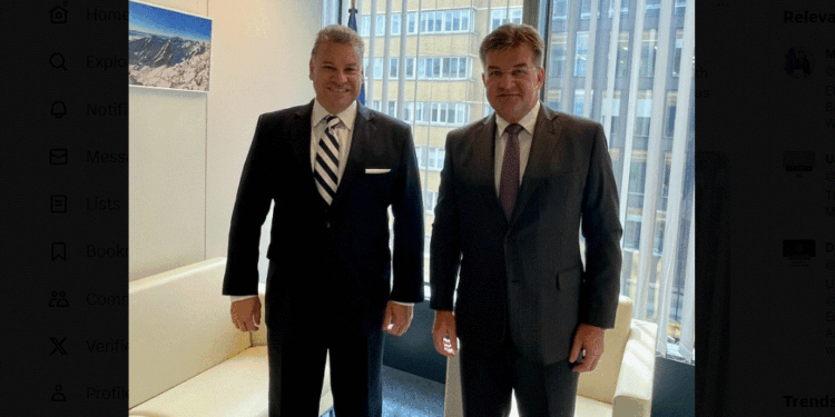 Lajçak thotë se me Escobarin pati një diskutim të thelluar mbi dialogun