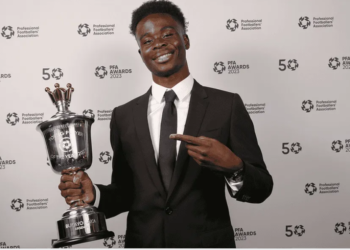 Saka futbollisti i ri i sezonit në Premier Ligë