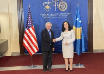 Osmani pret në takim një delegacion nga Kongresi amerikan