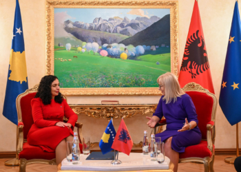 Osmani pas takimit me Lindita Nikolla: Integrimi euroatlantik, synim i përbashkët i të dy vendeve