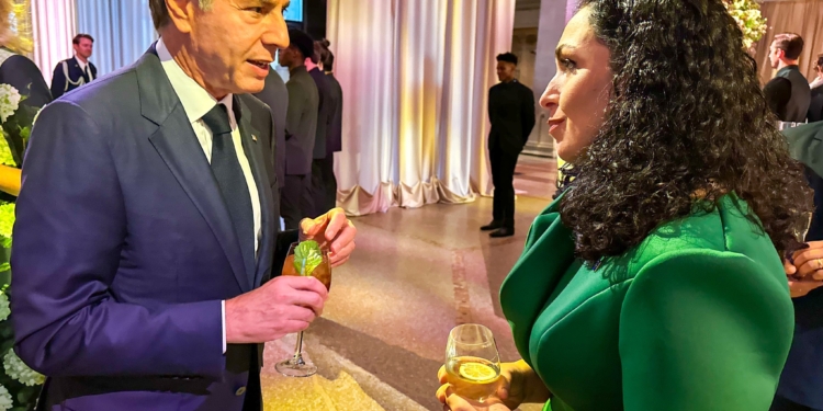 Osmani takohet me Blinken në New York, flasin për të ardhmen euroatlantike të Kosovës