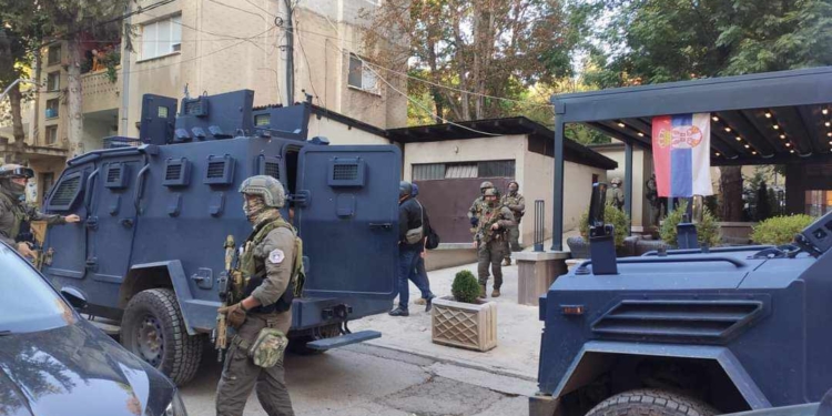 Policia me aksion në veri