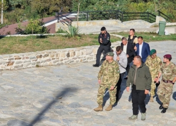 Drejtori i Policisë viziton Banjskën