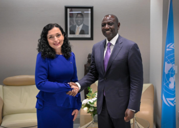 Osmani takoi presidentin e Kenias, William Ruto