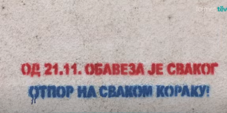 Grafite të reja në Leposaviq, Policia nis hetimet