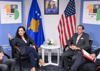 Osmani takon mërgatën shqiptare në ShBA