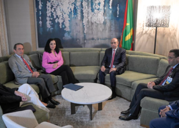 Osmani takoi presidentin e Mauritanisë, Mohamed Ould Cheikh El Ghazouani