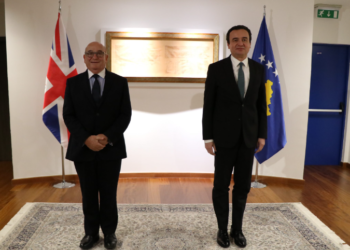 Emisari Peach i kërkon Kurtit zbatim të marrëveshjes së Brukselit dhe Aneksit të Ohrit