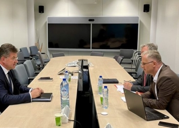 Bislimi dhe Lajçak në Bruksel, diskutojnë për takimin e nivelit të lartë