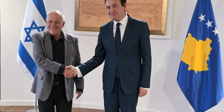 Kurti pret në takim ministrin izraelit