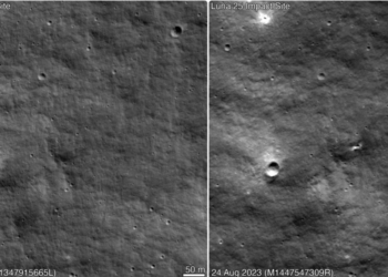 NASA zbulon një krater të ri në Hënë