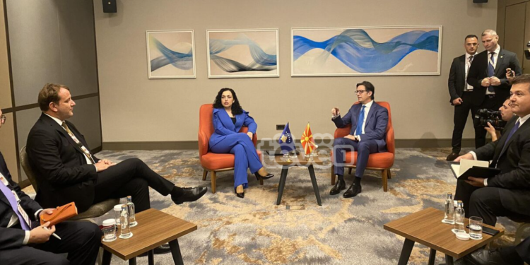Osmani mysafirja e parë që pritet nga Pendarovski, para nisjes së takimeve me liderët ballkanik