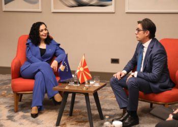 Osmani kërkon mbështetjen e Maqedonisë Veriore për anëtarësimin e Kosovës në organizata ndërkombëtare