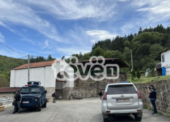 Pamje brenda në Banjskë pas sulmit terrorist