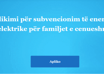 Hapet aplikimi për subvencionim të energjisë elektrike për familjet e cenueshme