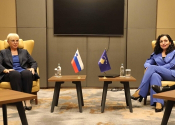 Osmani në takimin me homologen sllovene: Kosova do të ketë qëndrim konstruktiv në procesin e dialogut