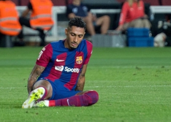 Lëndimi i Raphinas i jep një tjetër goditje Barcelonës, ai pritet të mungojë disa javë