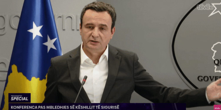 Kurti: Jam në kontakt me ambasadorin amerikan, nuk e di pse nuk ka reaguar BE