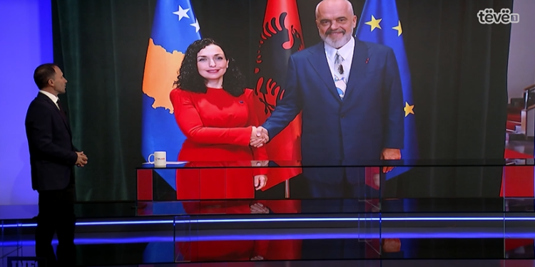 Avdia analizon foton nga takimi Osmani-Rama