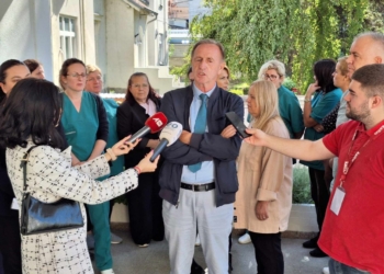 Protestojnë punëtorët teknikë të QKMF-së në Prishtinë, kërkojnë rritje të pagave