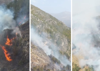 Zjarri në Marash vazhdon të përhapet, rrezikohet qarkullimi