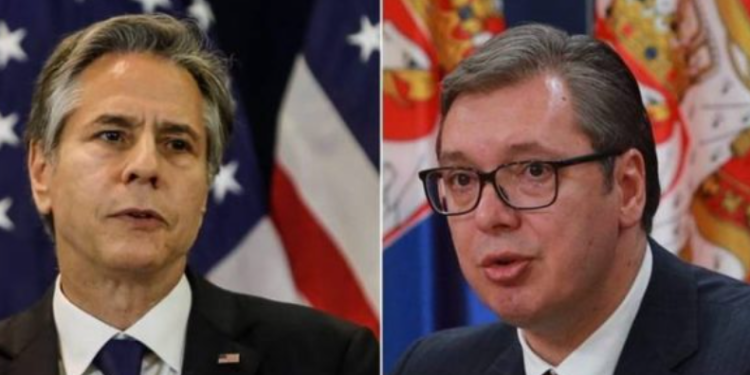 Blinken – Vuçiqit: Ata që kryen sulmin e 24 shtatorit e që sot ndodhen në Serbi duhet të mbajnë përgjegjësi