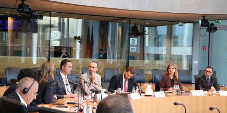 Konjufca: Gjithnjë të hapur për thellimin e bashkëpunimit me Gjermaninë