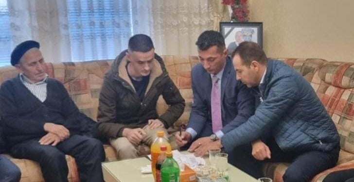 Familjes së Afrim Bunjaku i dhurohet donacion në vlerë prej 9200 dollarë