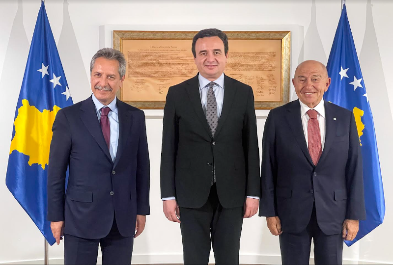 Kurti me drejtuesit e Limak Holding dhe Çalik Holding flasin për investime