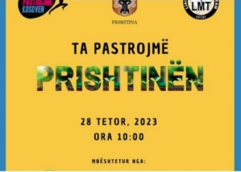 “Let’s Do It” të shtunën me aksion për pastrimin e Prishtinës
