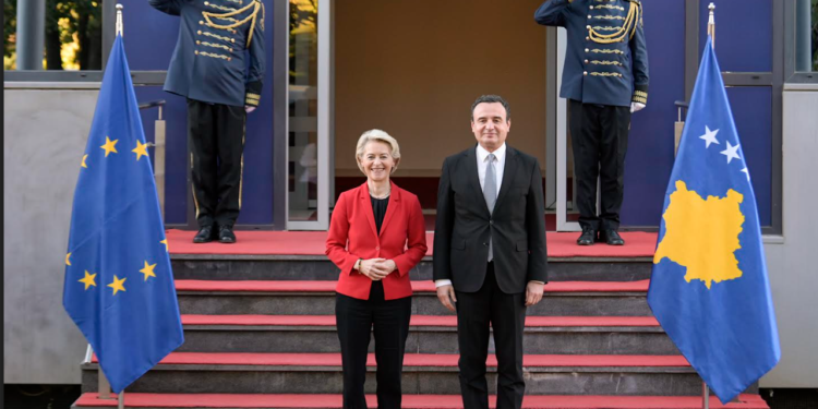 Kurti i kërkoi von der Leyen sanksionimin e Serbisë për sulmin e 24 shtatorit