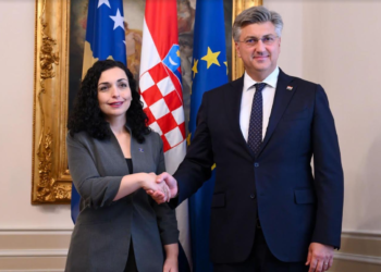 Osmani kërkon tërheqjen e ushtarëve të Serbisë nga kufiri me Kosovën