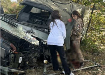 Aksident në Leshan të Pejës, përfshihet vetura e KFOR-it