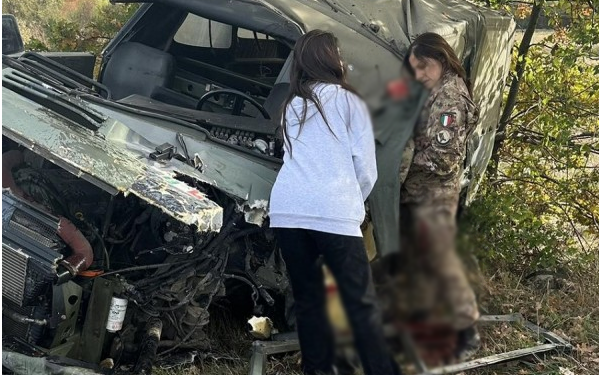 Aksident në Leshan të Pejës, përfshihet vetura e KFOR-it