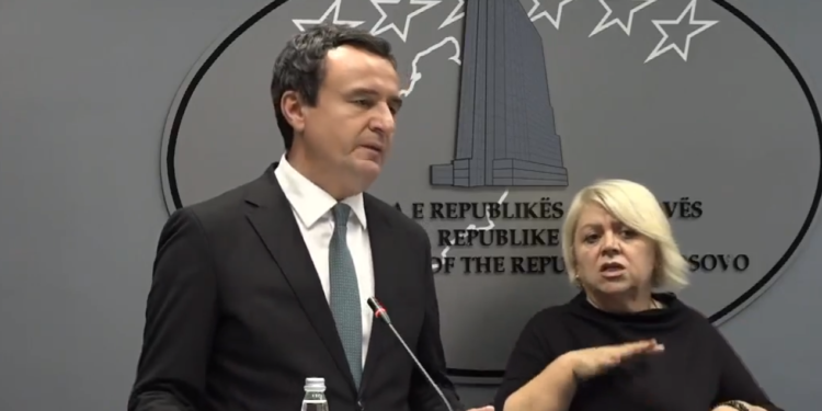 Kurti: Drafti për vetëmenaxhim po të nënshkruhej do të kontrollohej nga Gjykata Kushtetuese