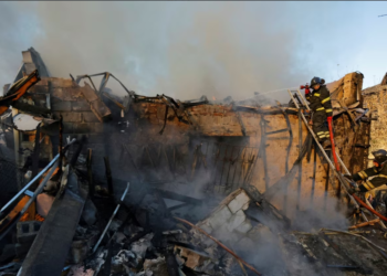 Disa të plagosur nga sulmet ruse me dronë në perëndim të Ukrainës