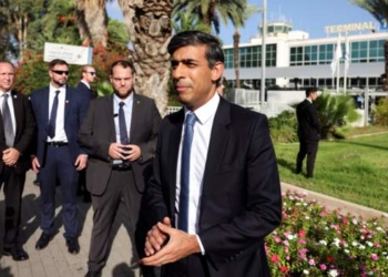 Rishi Sunak në Izrael: Britania e Bashkuar qëndron me ju