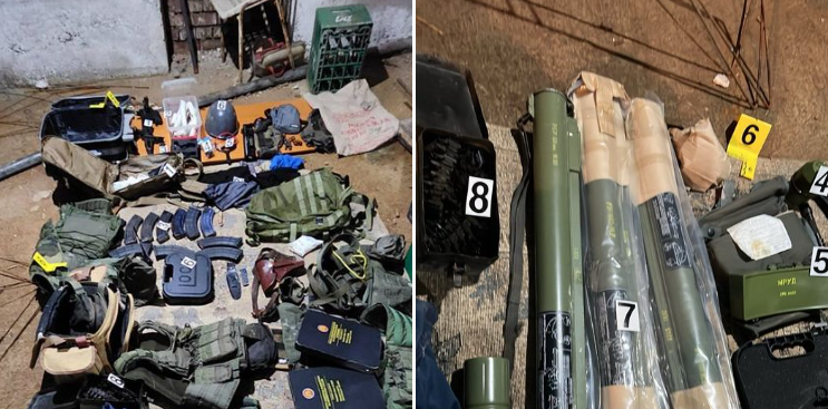 Bastisjet në 7 lokacione në veri, Policia tregon armatimin e gjetur