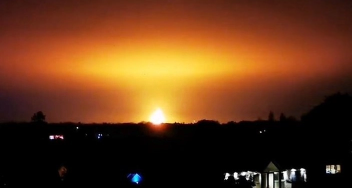 Shpërthim në një fabrikë të riciklimit në Oxfordshire