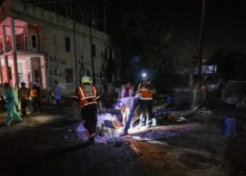 Publikohen pamje pas shpërthimit në një spital në Gaza