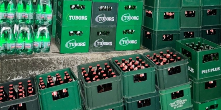 Kapet mall dhe dhjetëra arka me birra të kontrabanduara nga Serbia