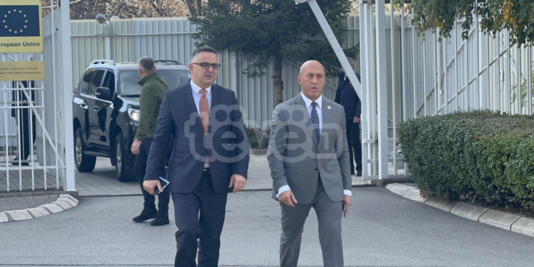 Haradinaj: Në takimin me Lajçak e lexuam draftin në tërësi