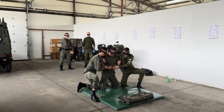 Policia Ushtarake e FSK-së trajnohet në Kroaci