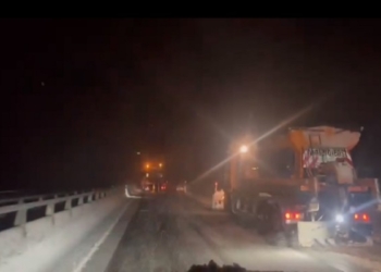 ​Reshjet e borës, Durmishi: Në përgjithësi rrugët janë të kalueshme